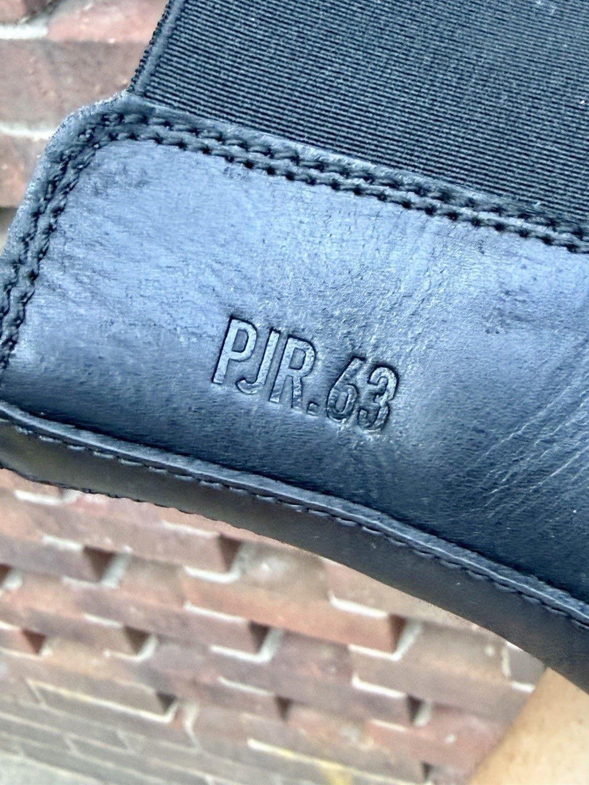 Pajar Cyprus Black Leather Waterproof Chelsea Boot Size 13 / 46 EU ($210 New)