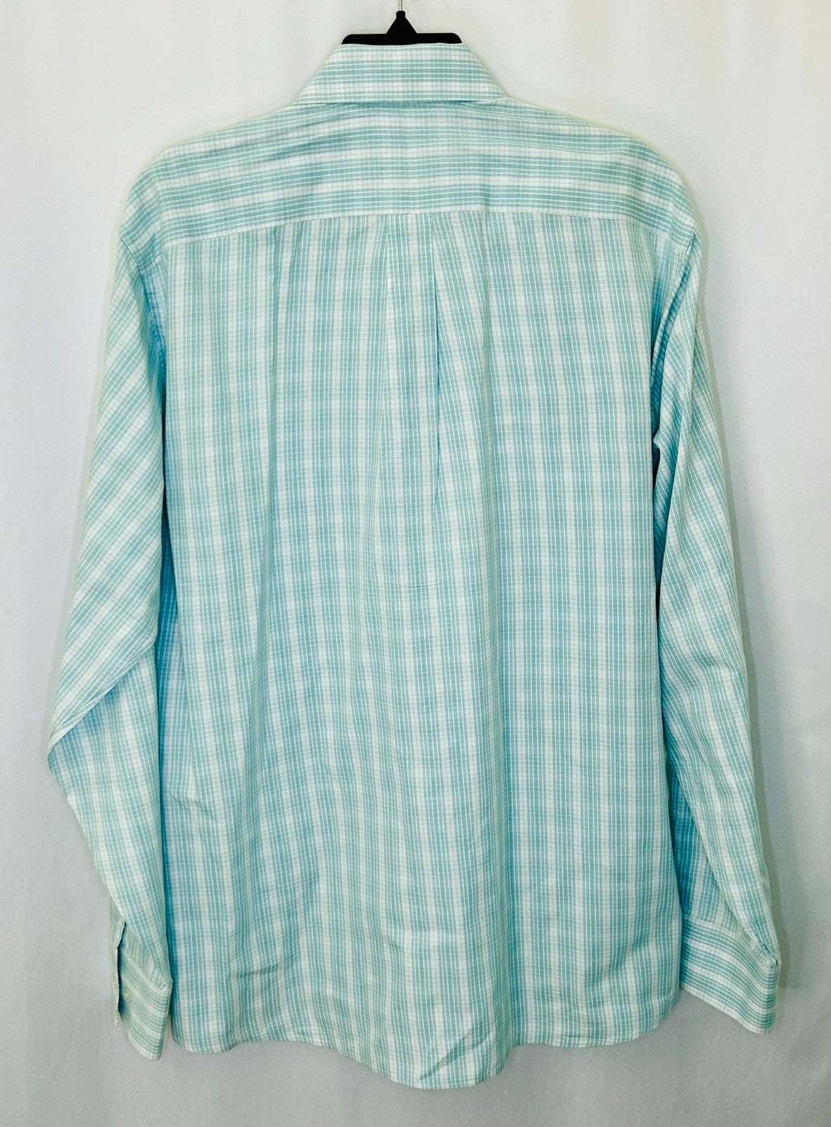 MICHAEL Michael Kors Plaid Button Up Dress Shirt Men's 16.5  32/33 Long Sleeve