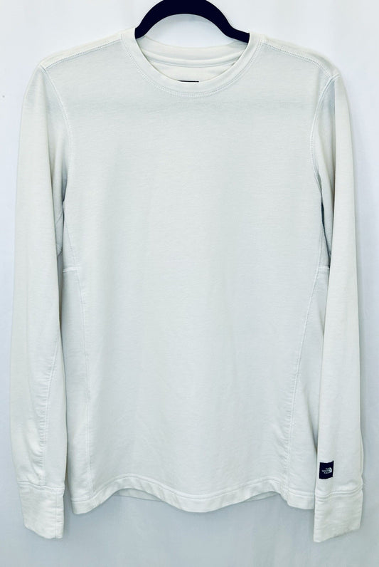 The North Face White Long Sleeve Men’s Shirt - Size Small