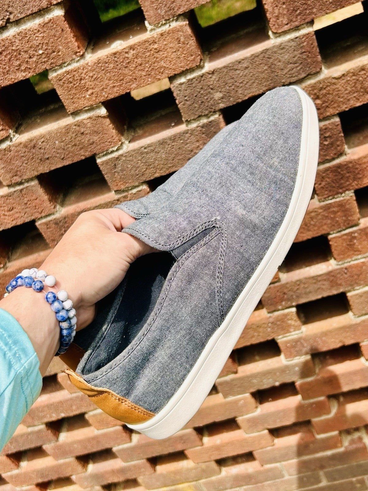 Steve Madden FELIX Casual Loafer Shoe Dark Grey MENS Size 12