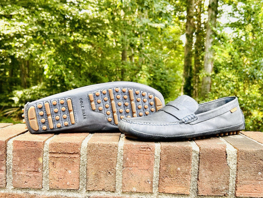 Cole Haan Coburn Penny Washed Loafers /Indigo Blue/ Men’s Size 11.5/ $170 Retail