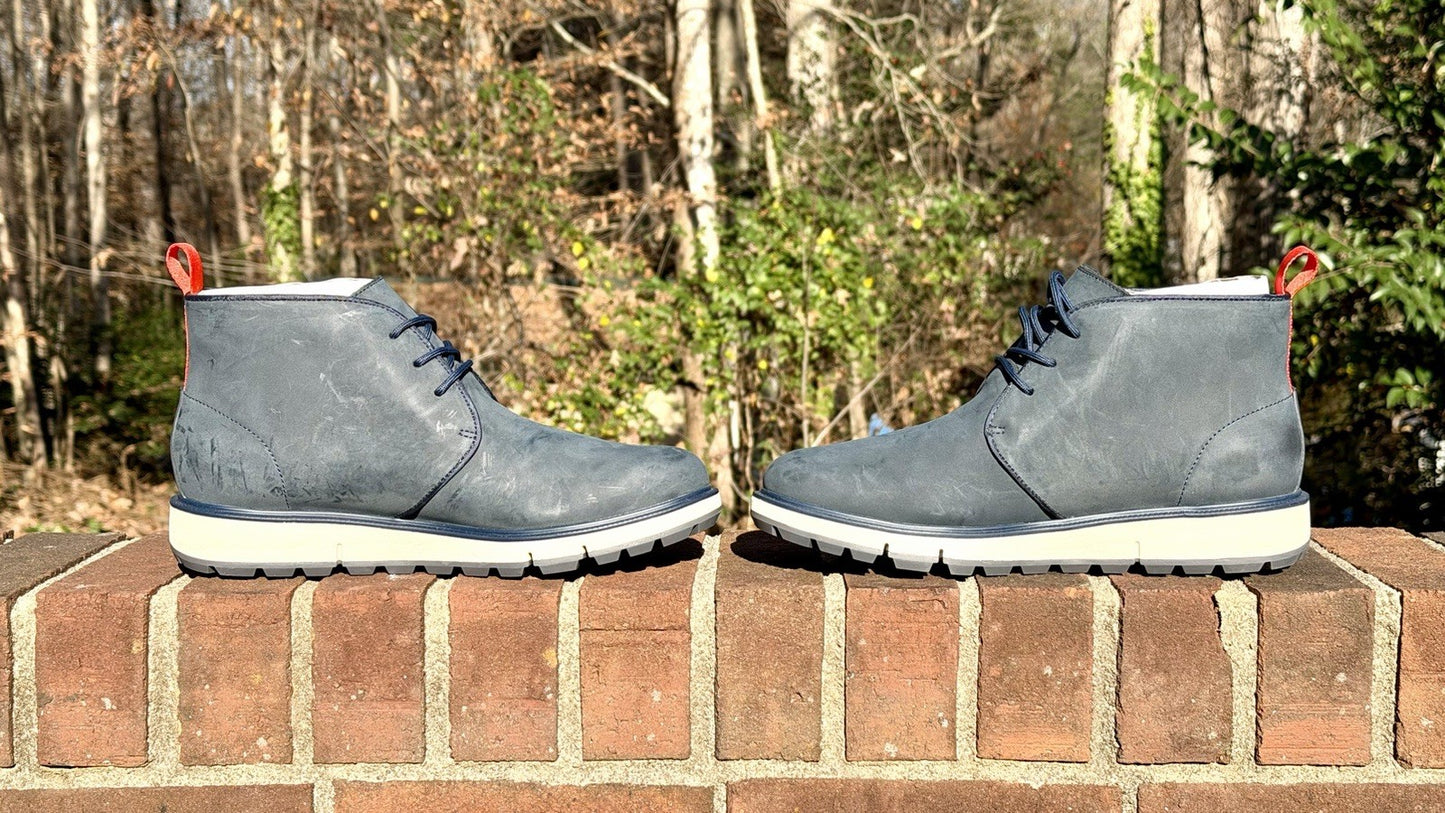NWT SWIMS Men's Motion Chukka Boots  Color Navy Men’s Size 8 / $258 Retail