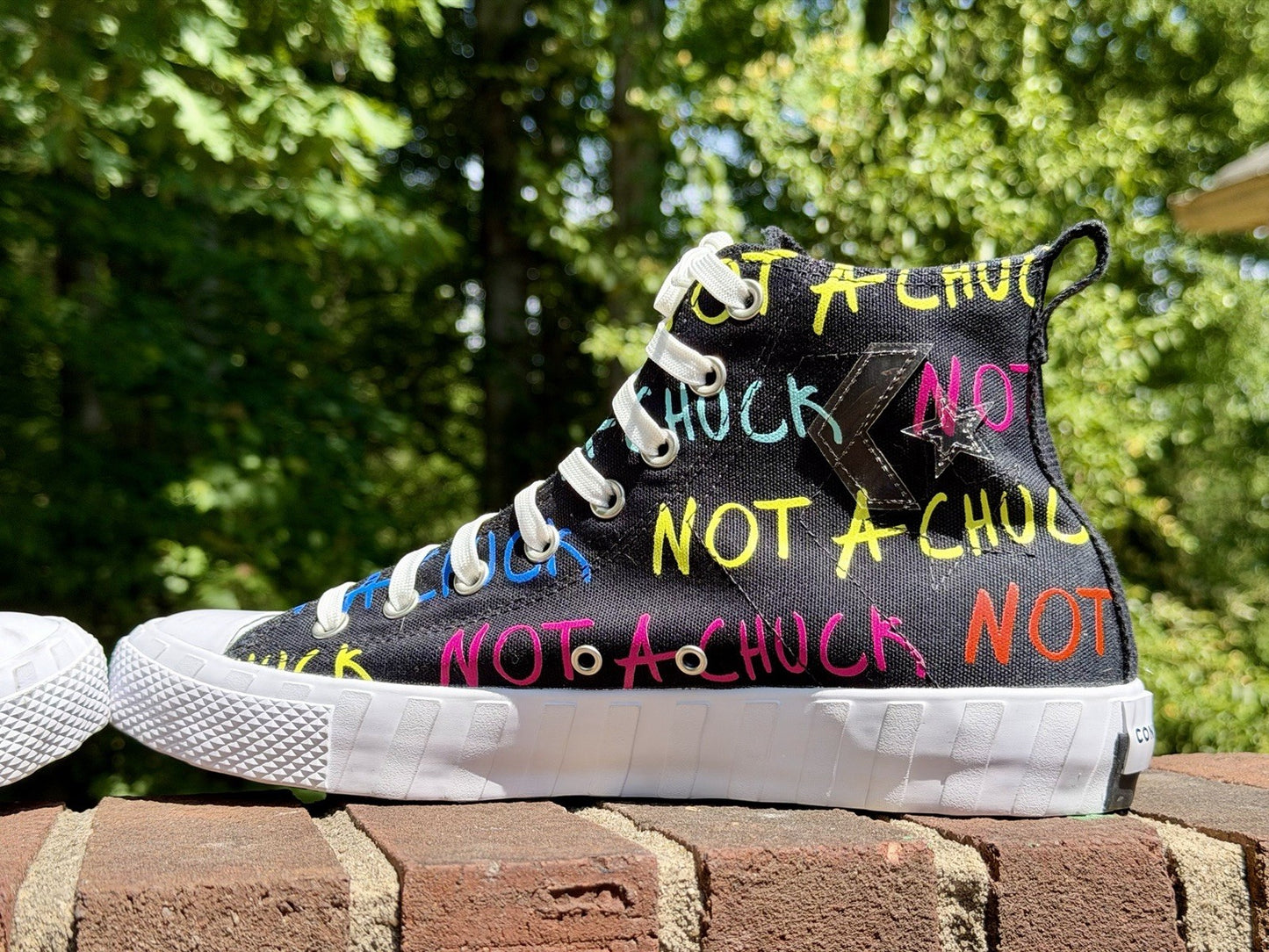 Converse UNT1TL3D High Not A Chuck Black Multi 173165C Men’s Size 11 NWOT
