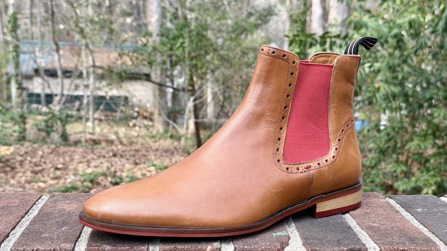 NWT Carlos by Carlos Santana Men's Mantra Chelsea Ankle Boots - Size 11.5D / New