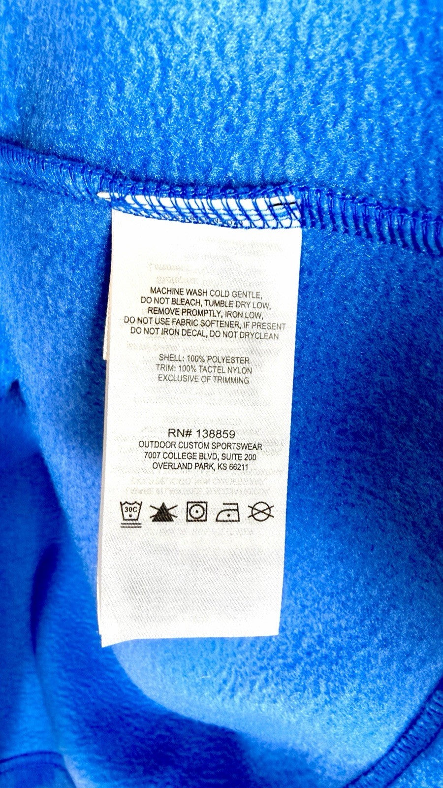 Columbia Women’s 1/4 Snap Fleece Pullover MLB Chicago Cubs Blue Large NWOT