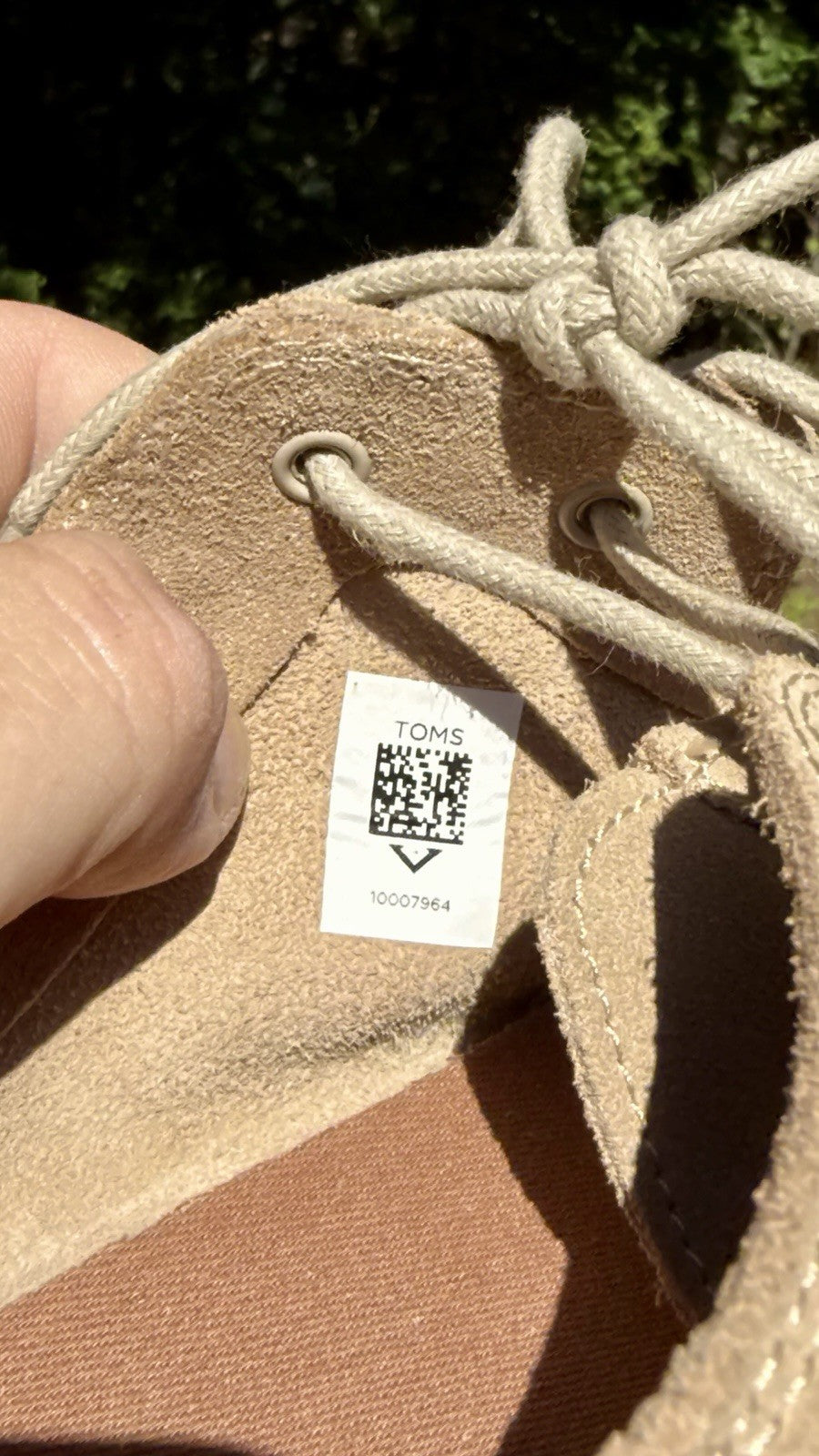 Toms’s Hensley / Size 10.5 / Birch Nubuck /Lace Up / Casual / Career / Shoes