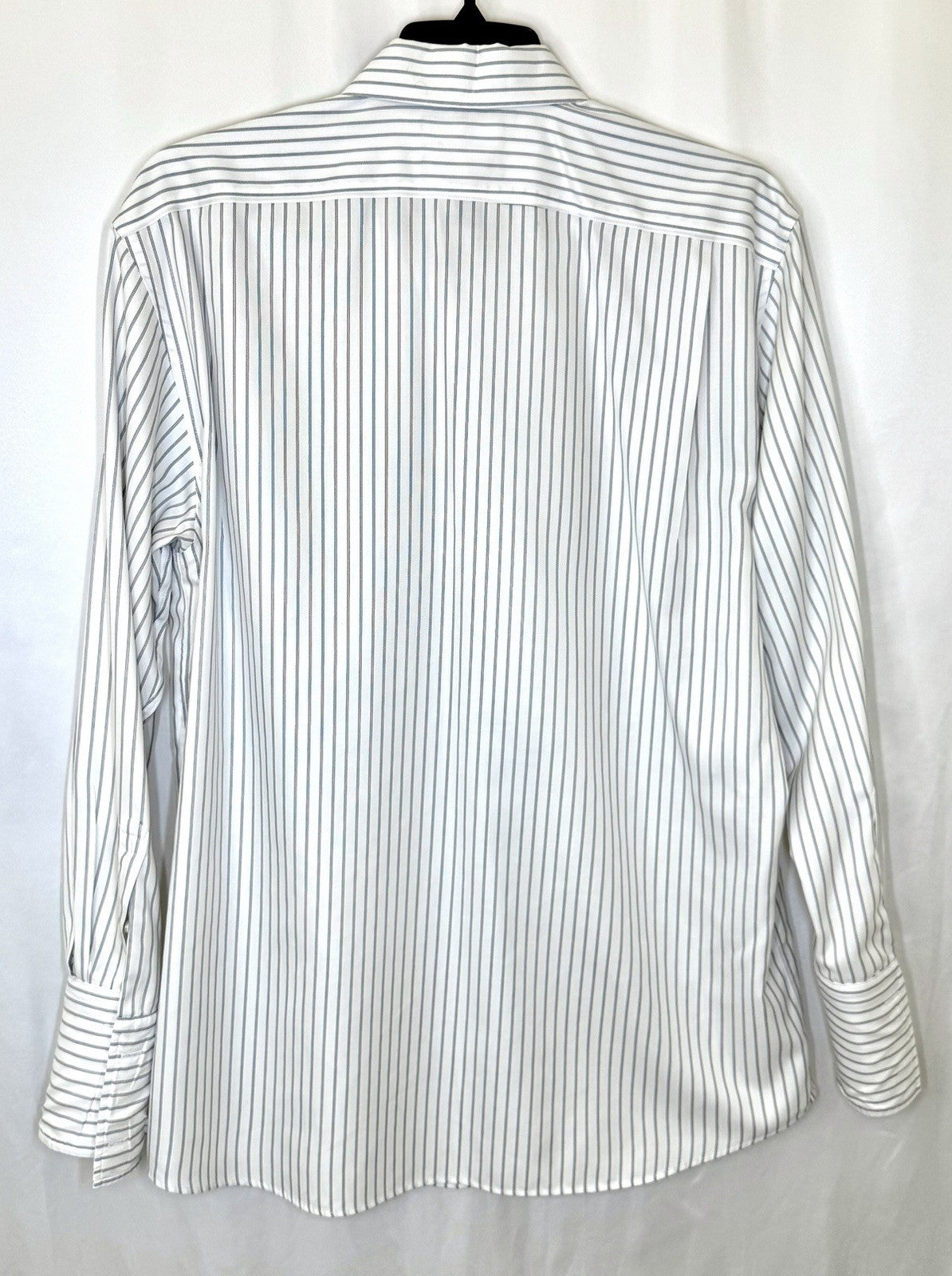 Hart Schaffner Marx Men’s $100 New French Cuff Button Shirt 17- 35 XL White