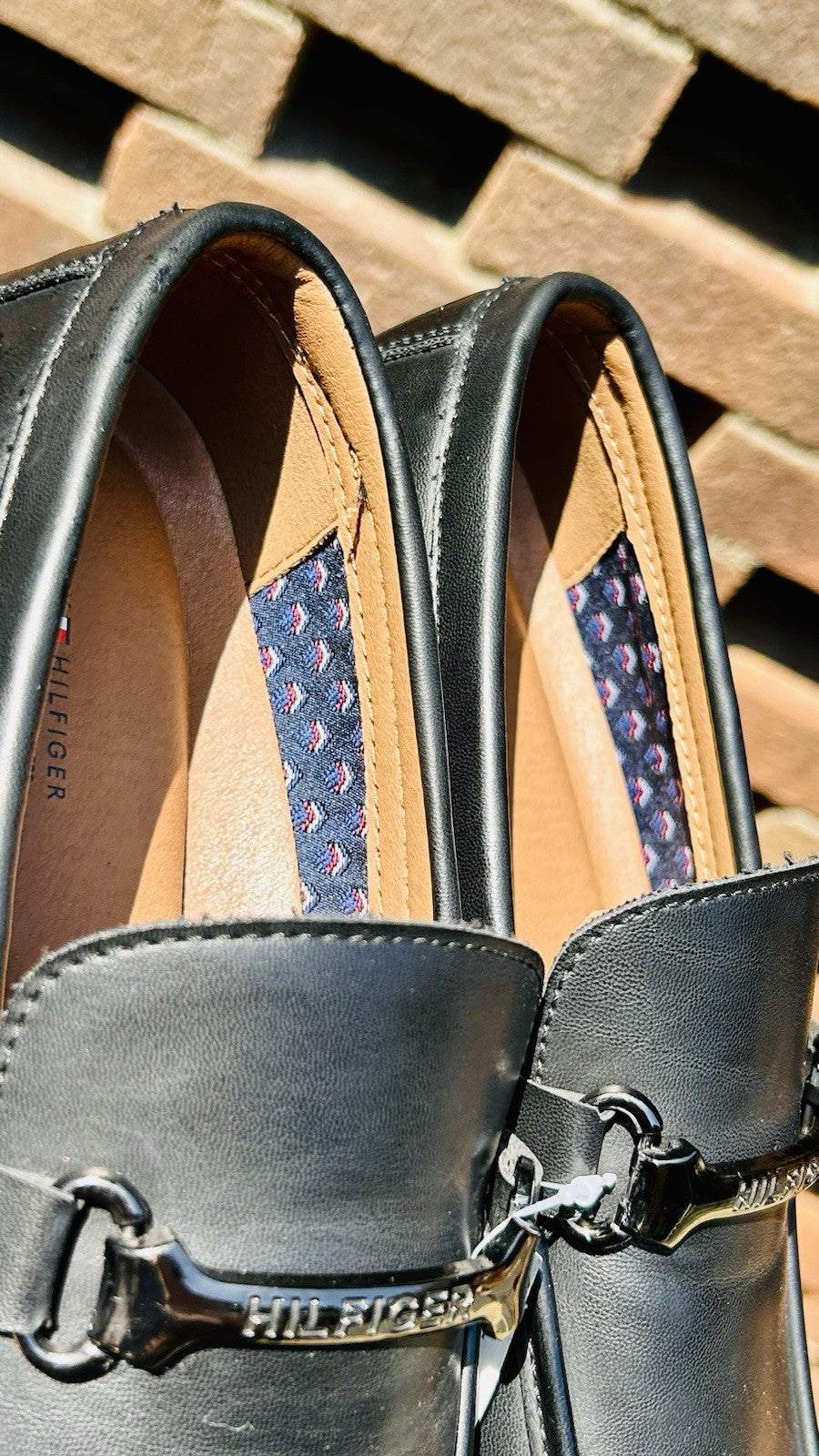 NWT TOMMY HILFIGER Senner Oxford / Black / Men’s Size 10 / Easy Slip-On