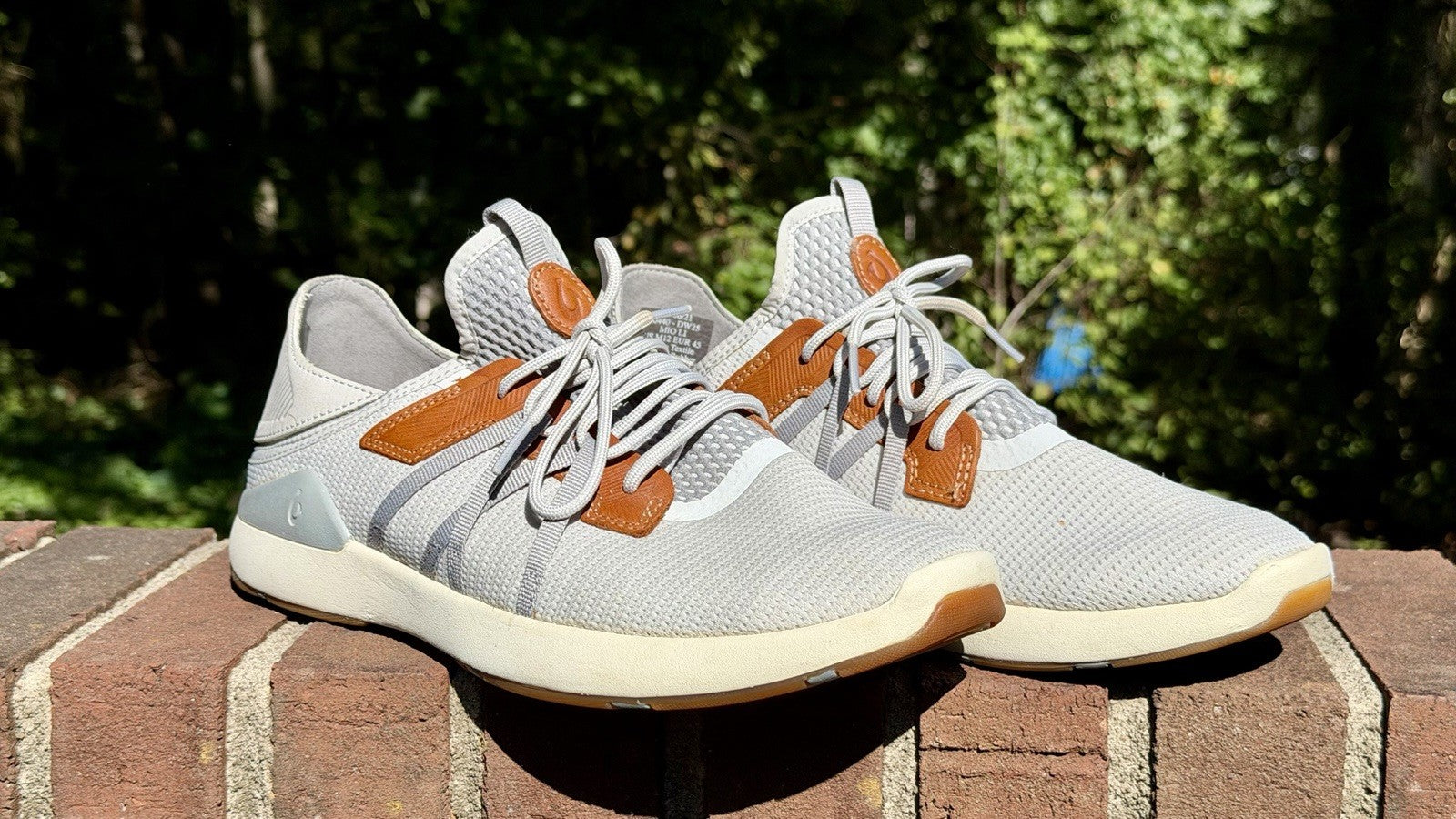 Olukai Mio Li Convertible Mesh Sneaker - Mist Grey/Poi - Men’s 12 - Retail $130