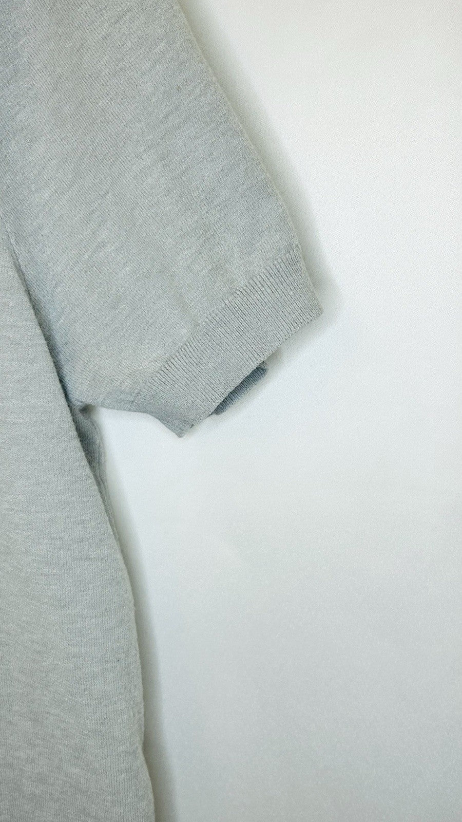 True Classic Men’s L Heather Gray Short Sleeve Ultra-Soft Fitted Classic Polo