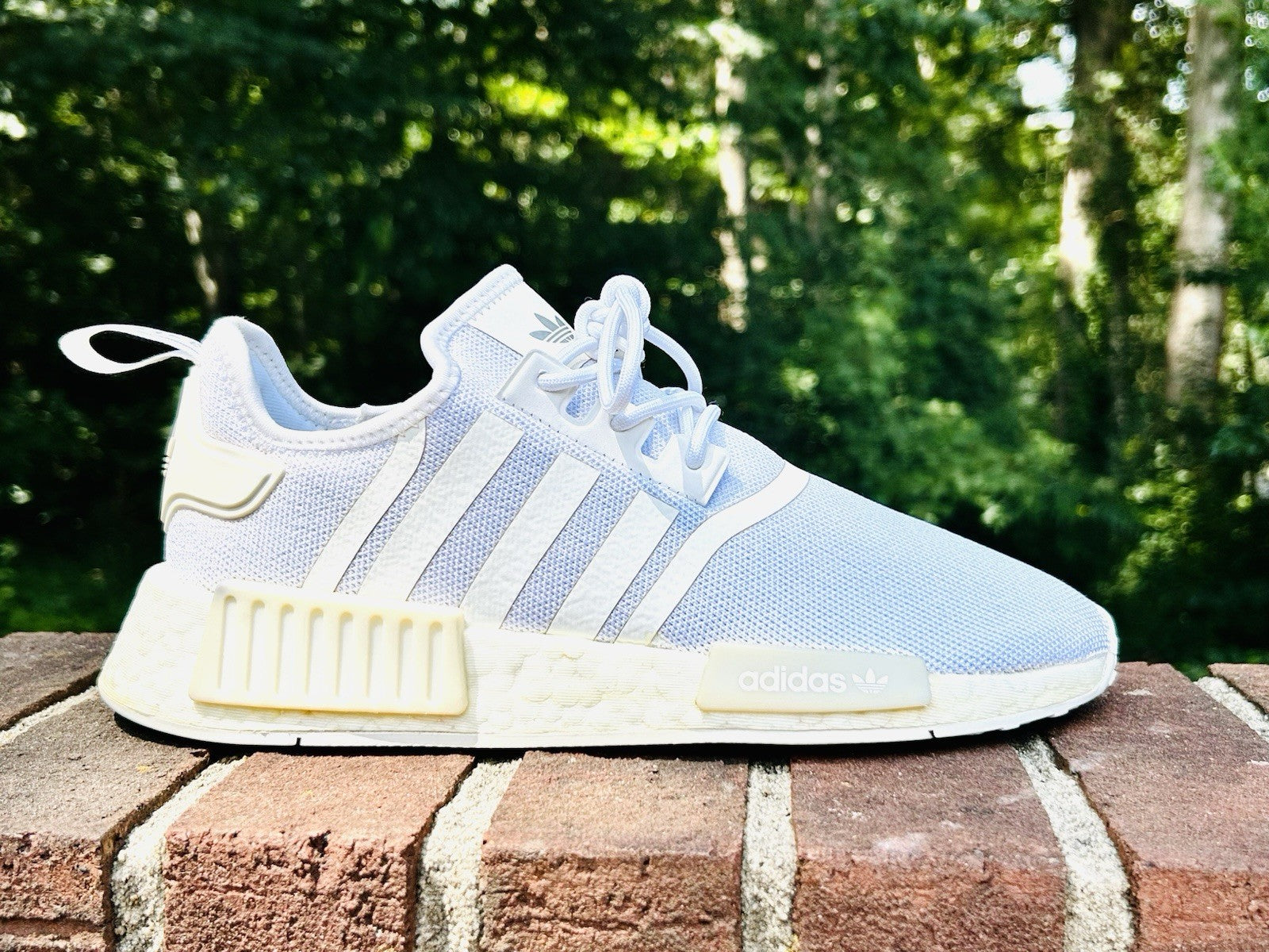 Size 8 - Adidas NMD_R1 Triple White | Replacement Insoles | No Box