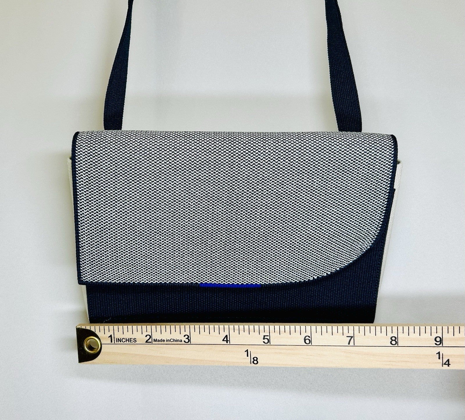 NWOT!! Rothy's The Belt Bag Crossbody - Navy/Fog - Rare! - Magnetic Closure!