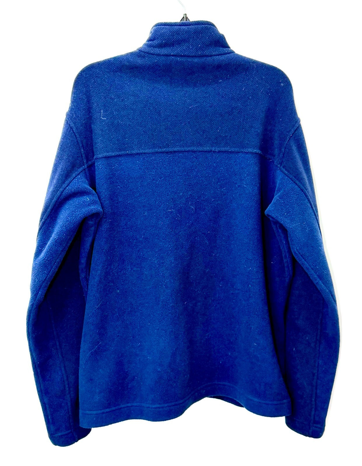Patagonia Men's Large Blue Simple Synchilla Full Zip Fleece Jacket