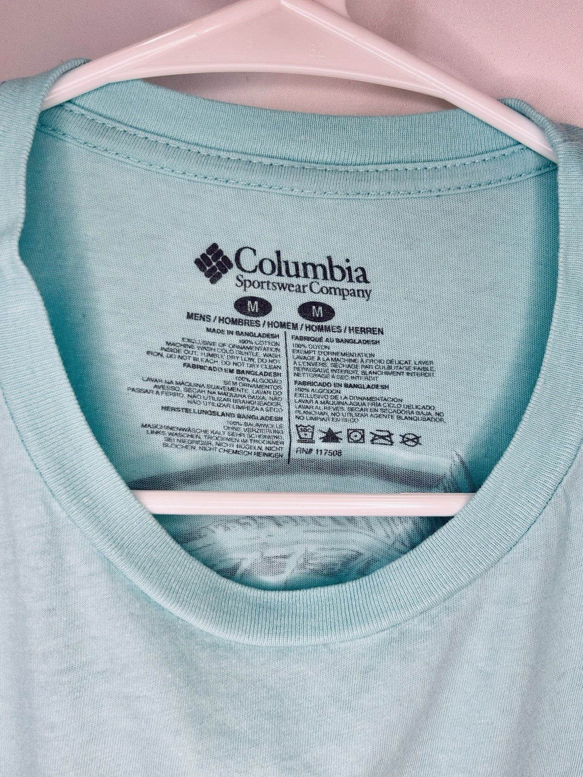 Columbia Men's Medium M Short Sleeve PFG Graphic Tee T Shirt