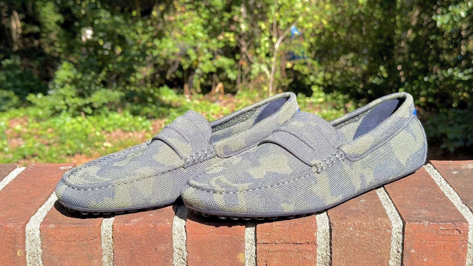 Rothy's Men’s Size 11 The Driving Loafer Forest Camo New Rare $189 Retail