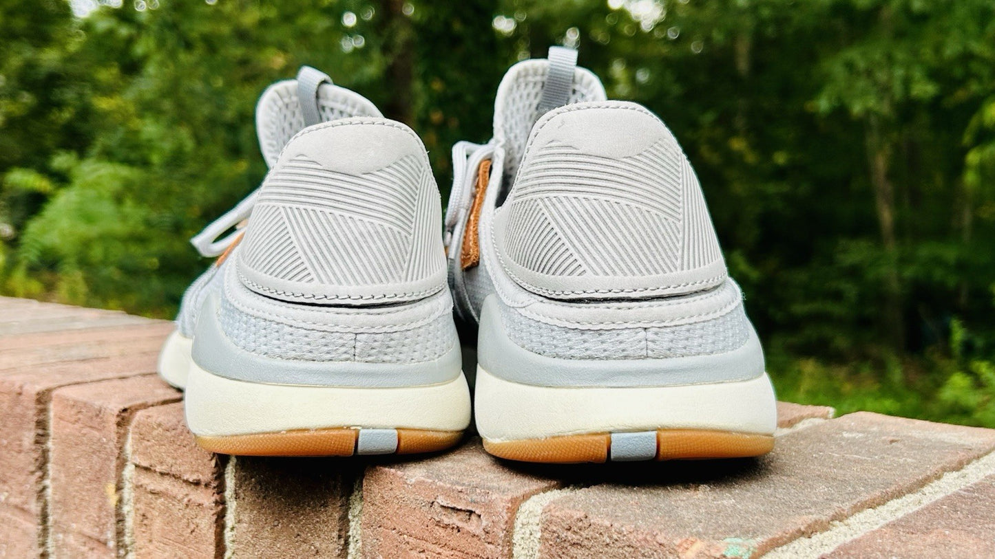 Olukai Mio Li Convertible Mesh Sneaker - Mist Grey/Poi - Men’s 10 - Retail $130