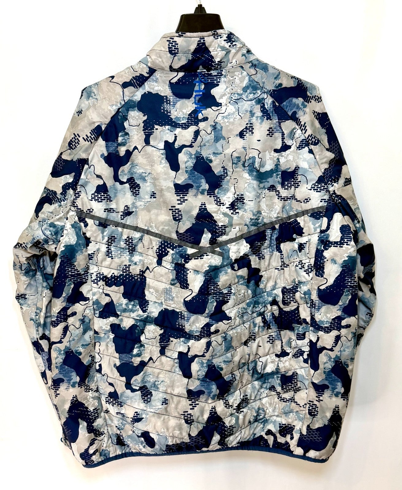 Huk Men's Icon X Puff Blue Camo Insulated Jacket / Size XL / $160 Retail