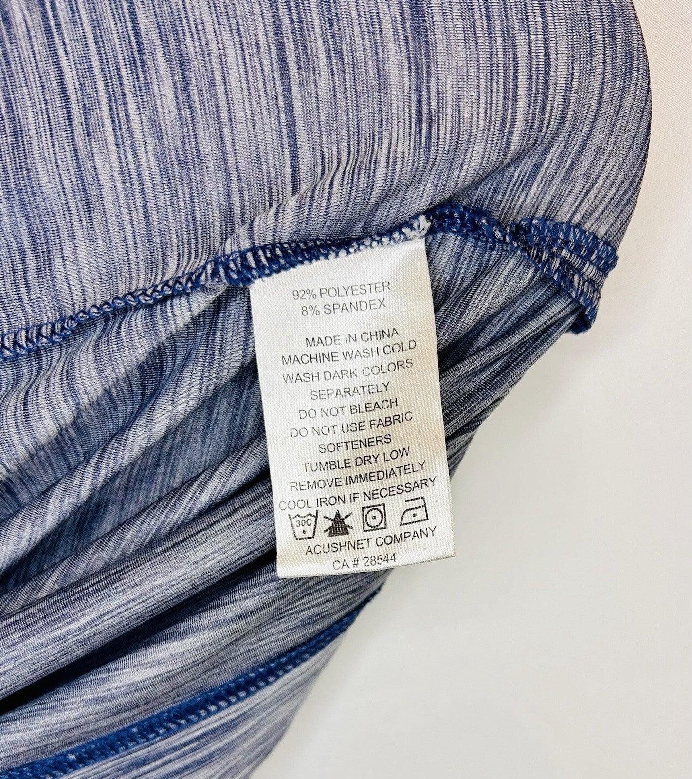 FOOTJOY / FJ Gray Heathered Performance Tour Golf Polo / Men’s XL / Whirlwind