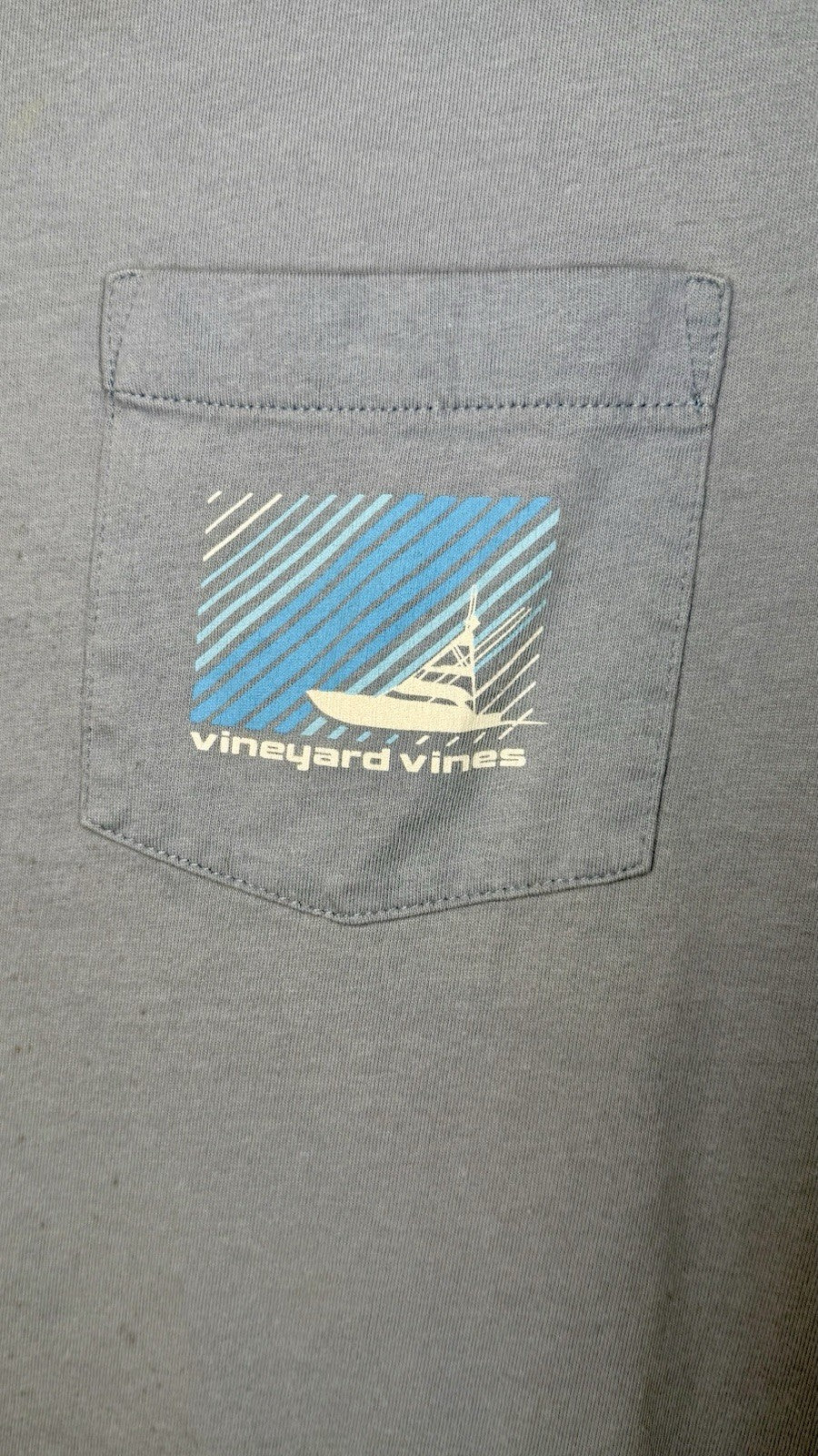 Vineyard Vine Short Sleeve T-shirt Sailboat Size XS