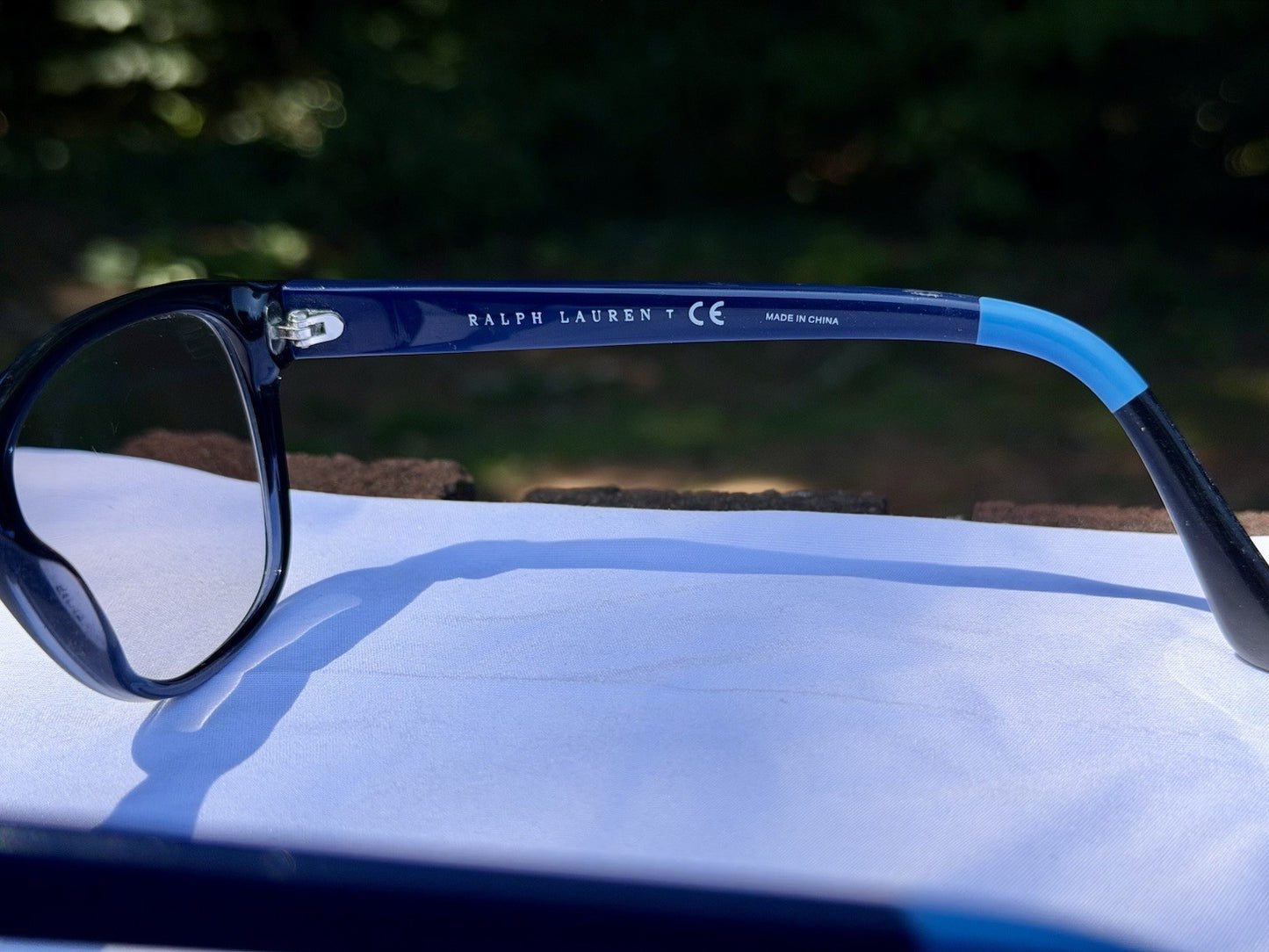 Polo Ralph Lauren PH 2148 5576 Navy Blue Clear Eyeglasses Frames 51-17 140