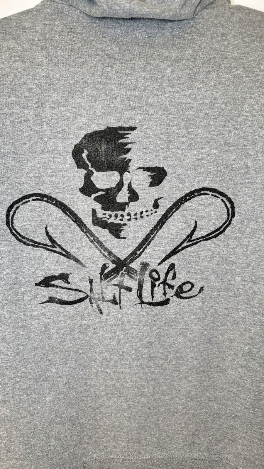 Salt Strong Adults Pullover Hoodie Front Pocket Size XL Lightweight