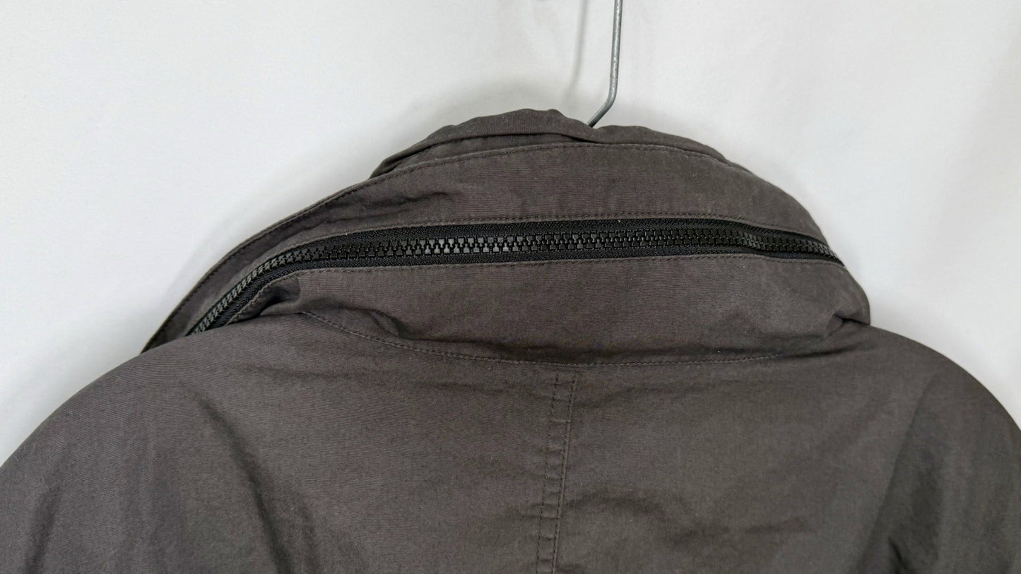 ARMANI EXCHANGE A/X  Hidden Hood  Dark Gray Jacket Mens Size Large - Worn Twice