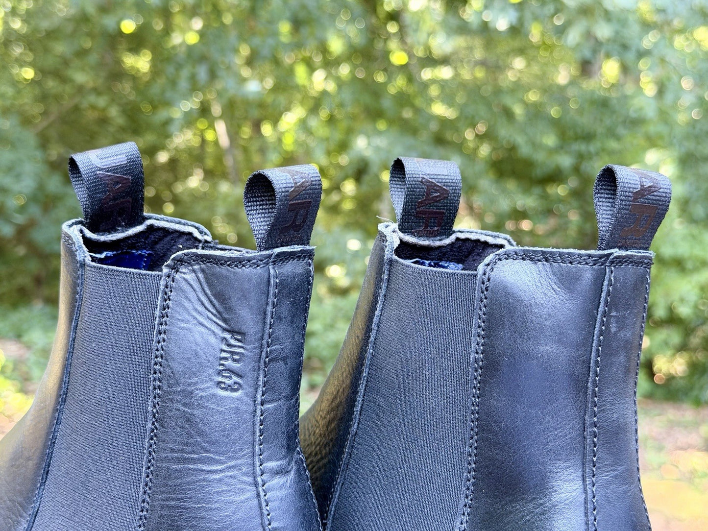 Pajar Cyprus Black Leather Waterproof Chelsea Boot Size 13 / 46 EU ($210 New)