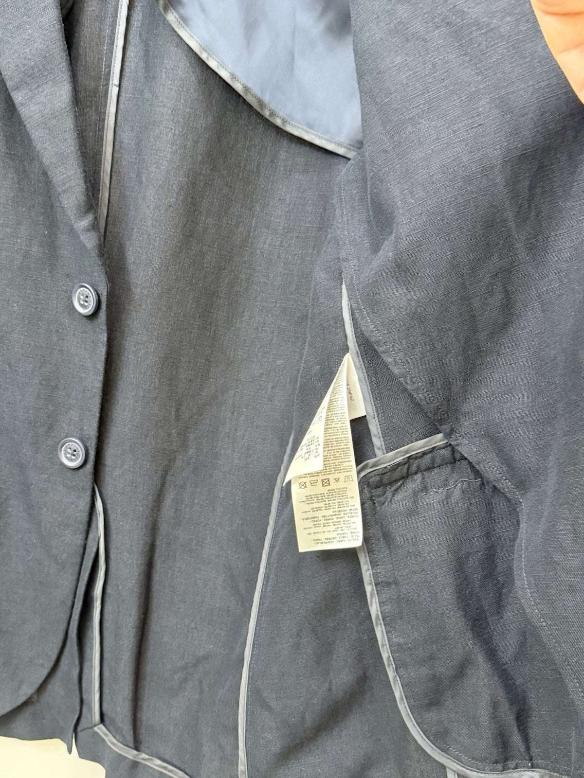 A/X Armani Exchange Linen-Blend 2-Button Sport Coat - Men’s Size 40R - $220 New