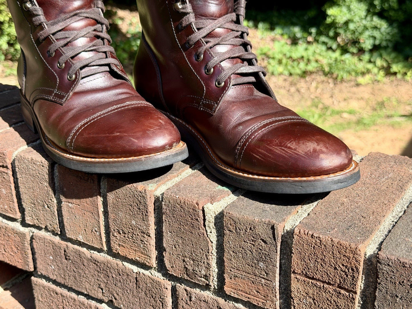 Thursday Boot Men's Captain Boots Classic Brown Size 11.5 Worn Twice!!