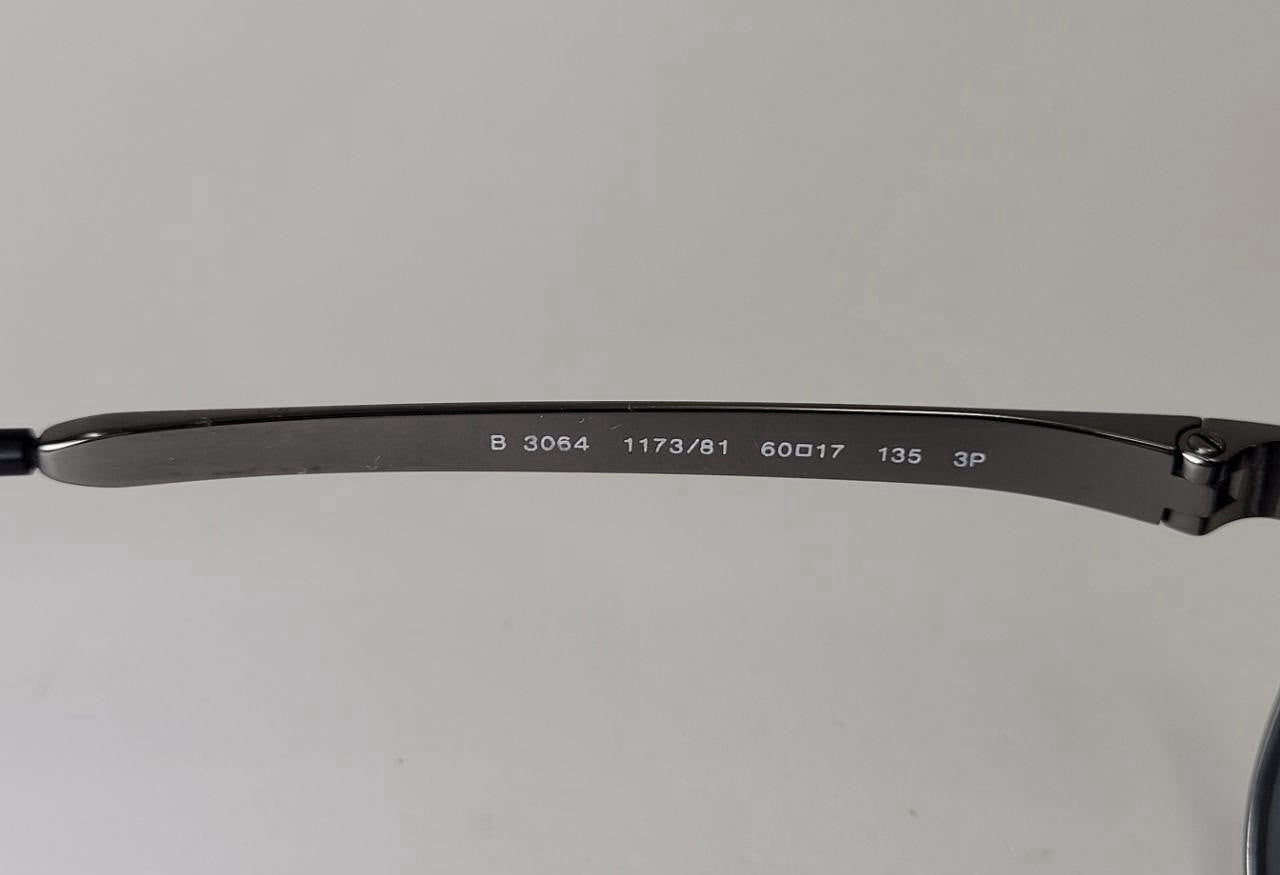 BURBERRY B 3064 1173/81 60017 135 Sunglasses - FRAME ONLY - Discontinued - W/COA