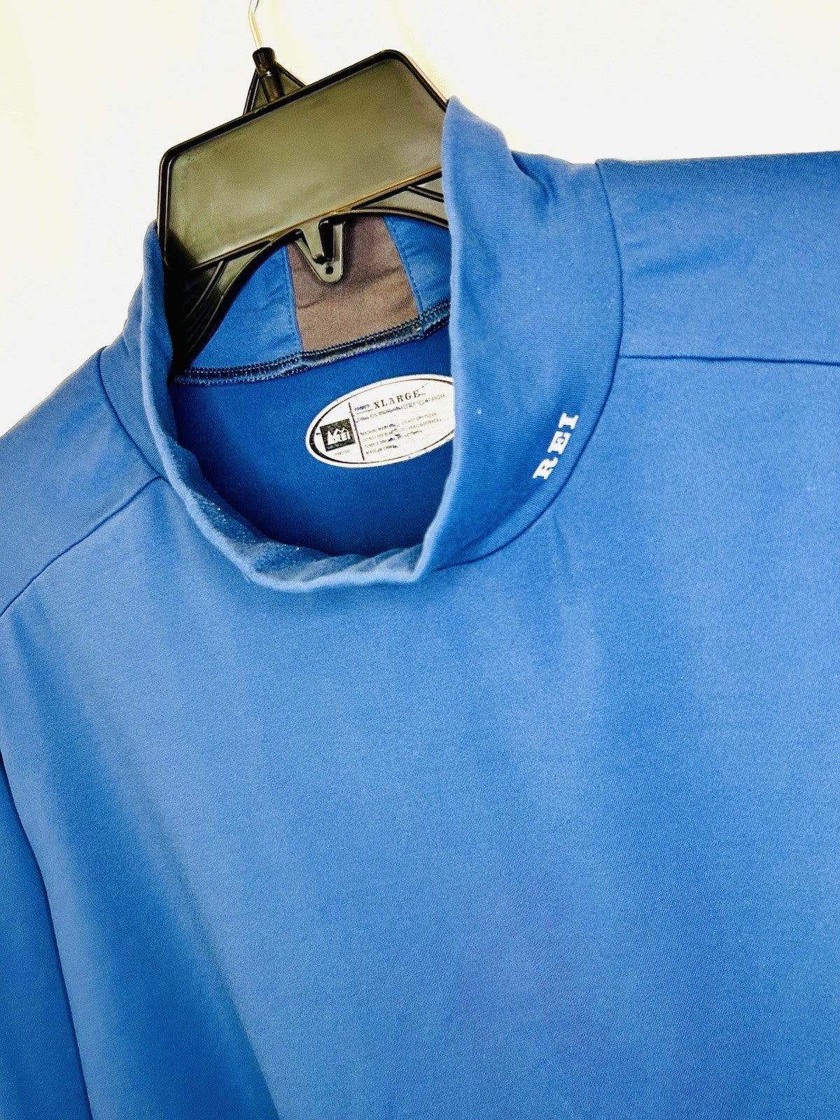 REI Co Op Mens XL Blue Lightweight Outdoor Stretch Pullover Blue