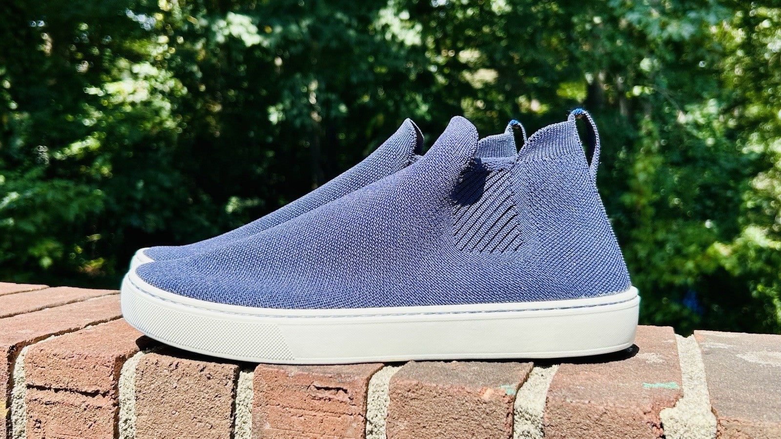 Rothy’s Women’s The Chelsea Pull-On High Top Ankle Boots Nightfall Navy Blue 9.5