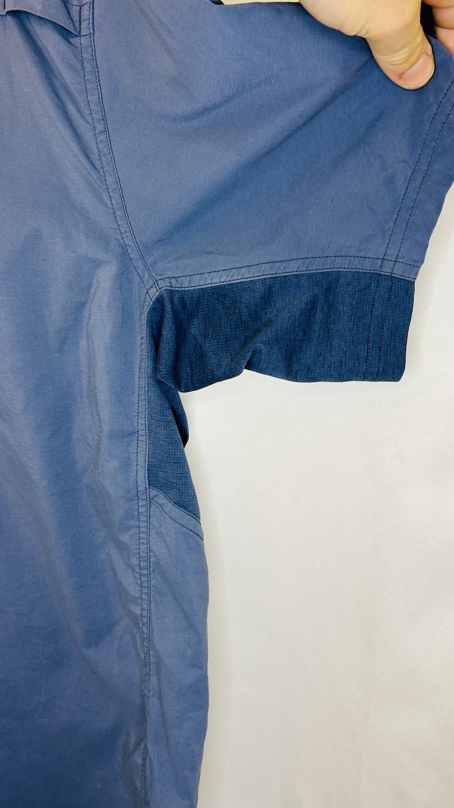 REI Men’s Co-op Sahara Tech Short-Sleeve Shirt In Thunder Blue Size Large