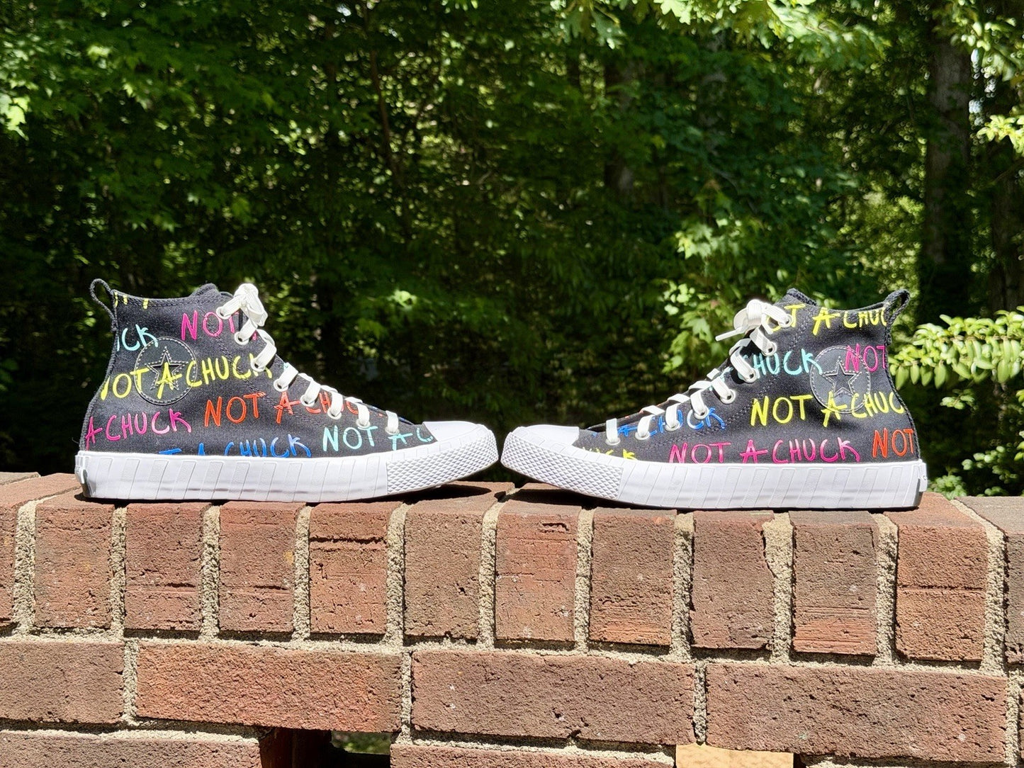 Converse UNT1TL3D High Not A Chuck Black Multi 173165C Men’s Size 11 NWOT