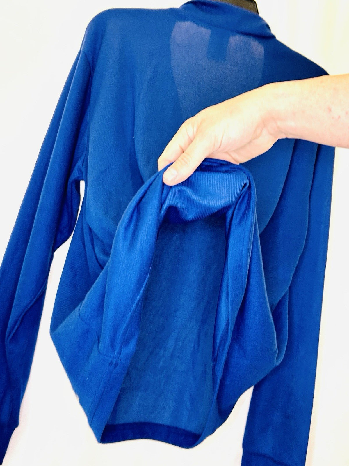 REI Co-op 1/4 Zip Pullover Sweatshirt Men's Large Blue Stretch Active Outdoor