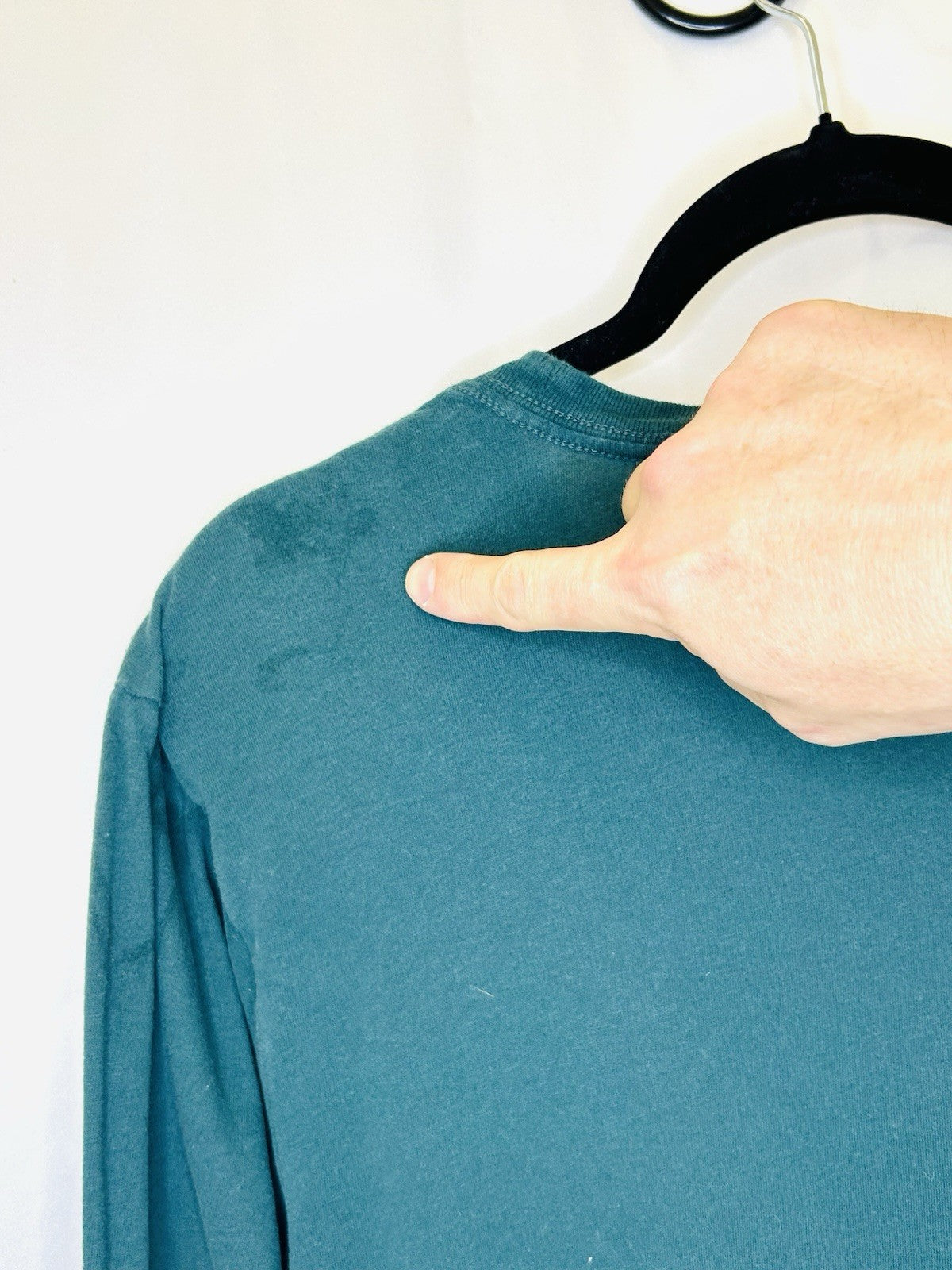 The North Face Green Long Sleeve Men’s Shirt - Size Medium