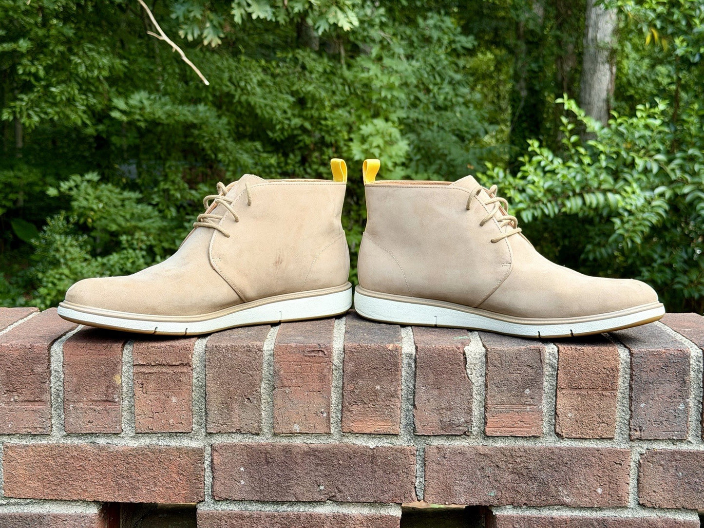 SWIMS Men Motion Chukka Waterproof Boot Size 12 Tan Beige - Worn Once - $250 New