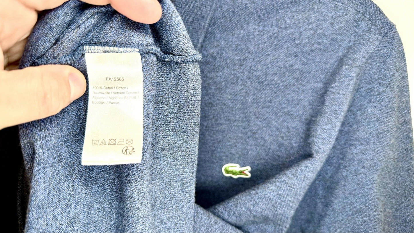 Lacoste Polo Shirt Men’s FR6 US XL Classic Fit Casual Knit Cotton Short Sleeve