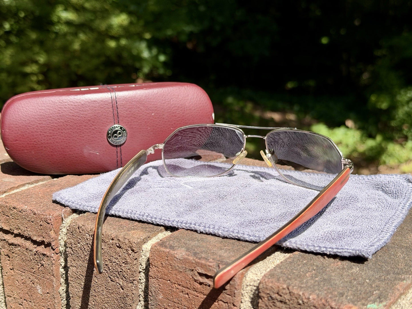 MORGENTHAL FREDERICS ICE STEALTH 60 ROS 602/H20 Sunglasses ($1695 New)