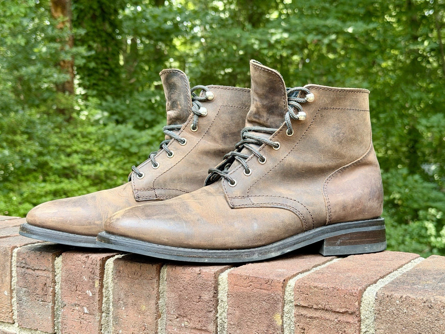 Thursday Boot Co President Tobacco Rugged Resilient Boots Mens Size 10.5 US