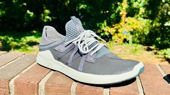 Olukai Holo Convertible Mesh Dark Shadow Grey Lace Up Athletic Shoes Men's 9.5