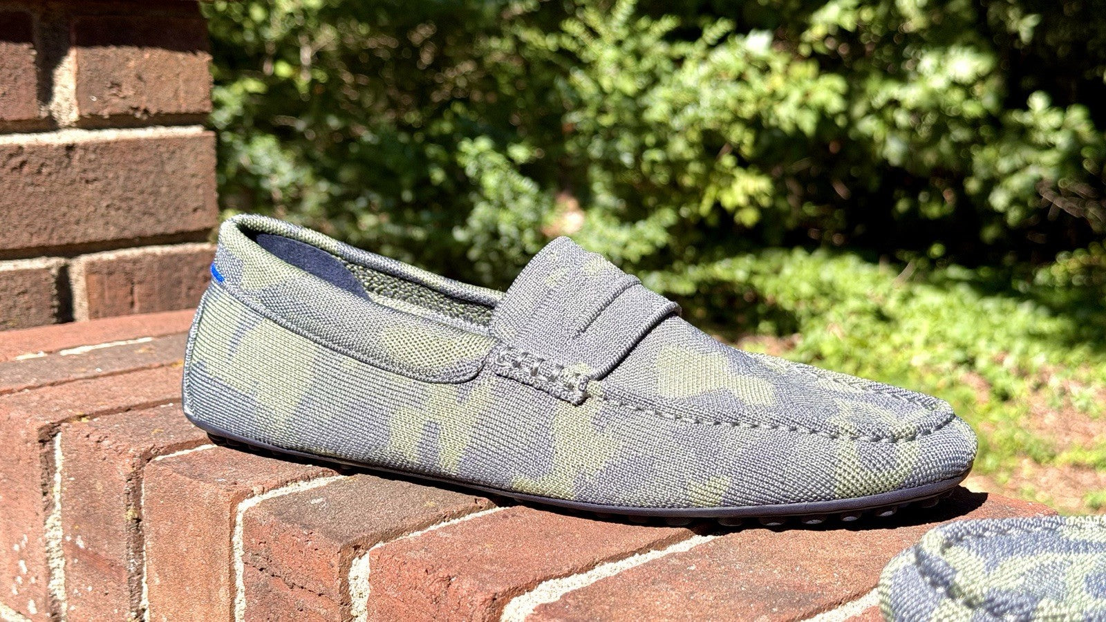 Rothy's Men’s Size 11 The Driving Loafer Forest Camo New Rare $189 Retail