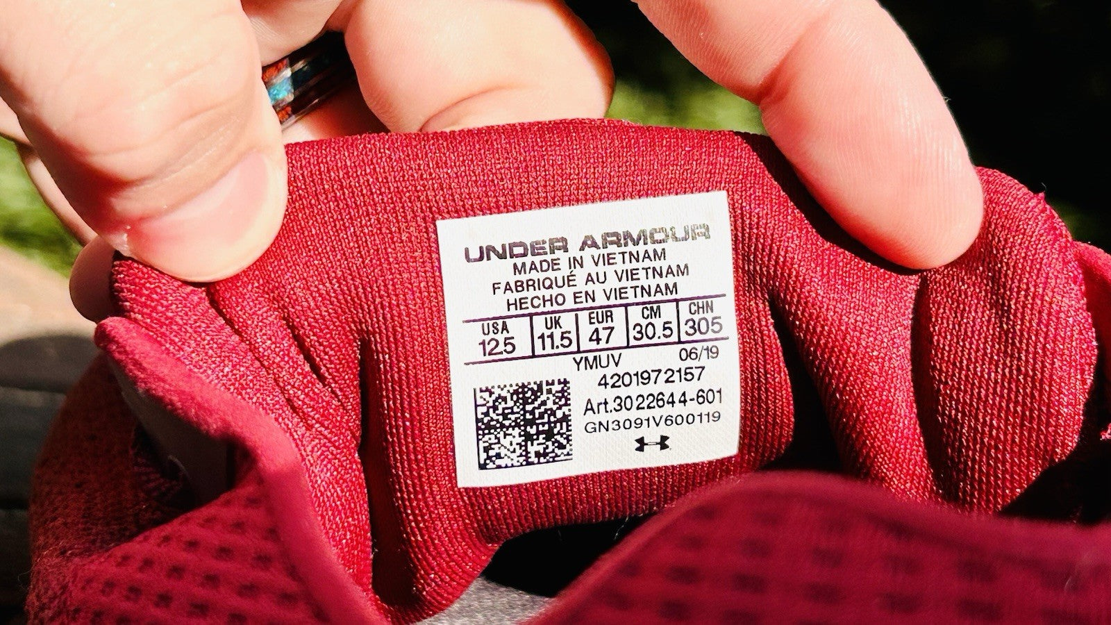 Under Armour HOVR Sonic 2 USC South Carolina Gamecocks / Men’s 12.5 / Worn Once!