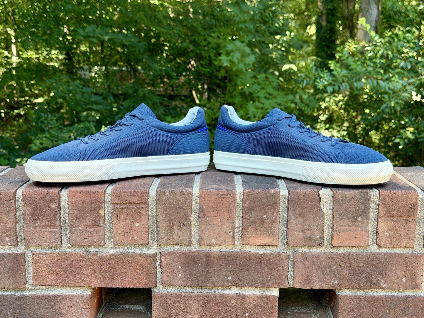 Rothy’s The RS02 Men’s 11.5 / Women’s 13 Navy Blue Knit Sneakers NWOB