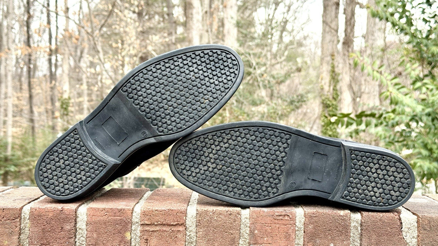 De Wolf Black Suede Chelsea Boots Men’s Size 11.5 / Worn Twice