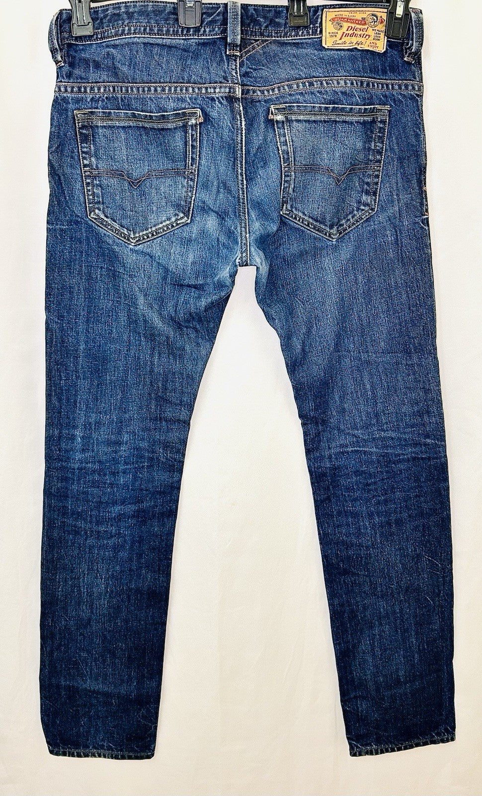 Diesel Thavar 3D Jeans Men’s Size 34x32 Dark Wash Slim Skinny Fit