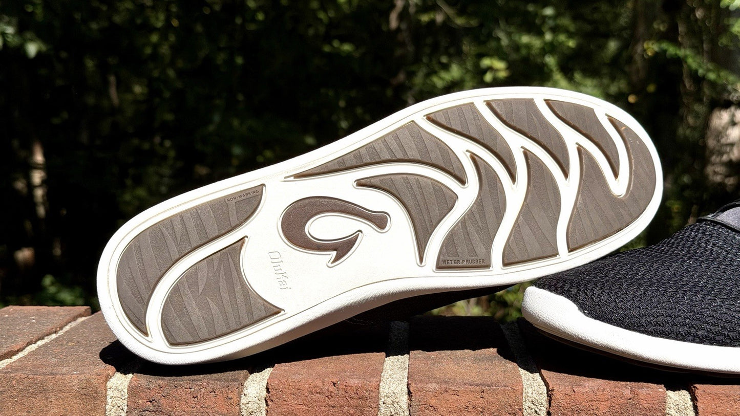 Olukai ALAPA LI / Black / Men’s 12 / Worn Once!!! $120 Retail