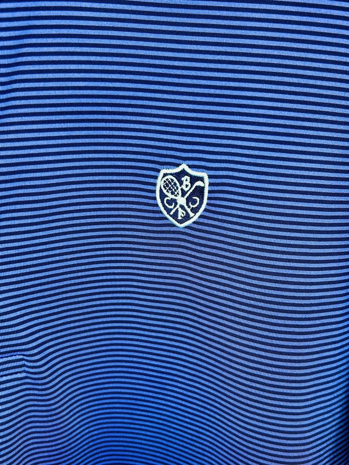 Greyson Santa Ana Polo Color Maltese Blue/Iona Blue Men’s Large | New $110