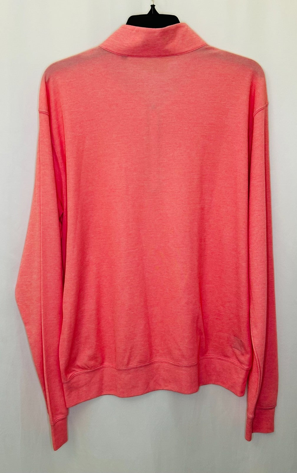 NWOT MEN'S TURTLESON PULLOVER, SIZE: L, COLOR: RED HEATHER (M1)