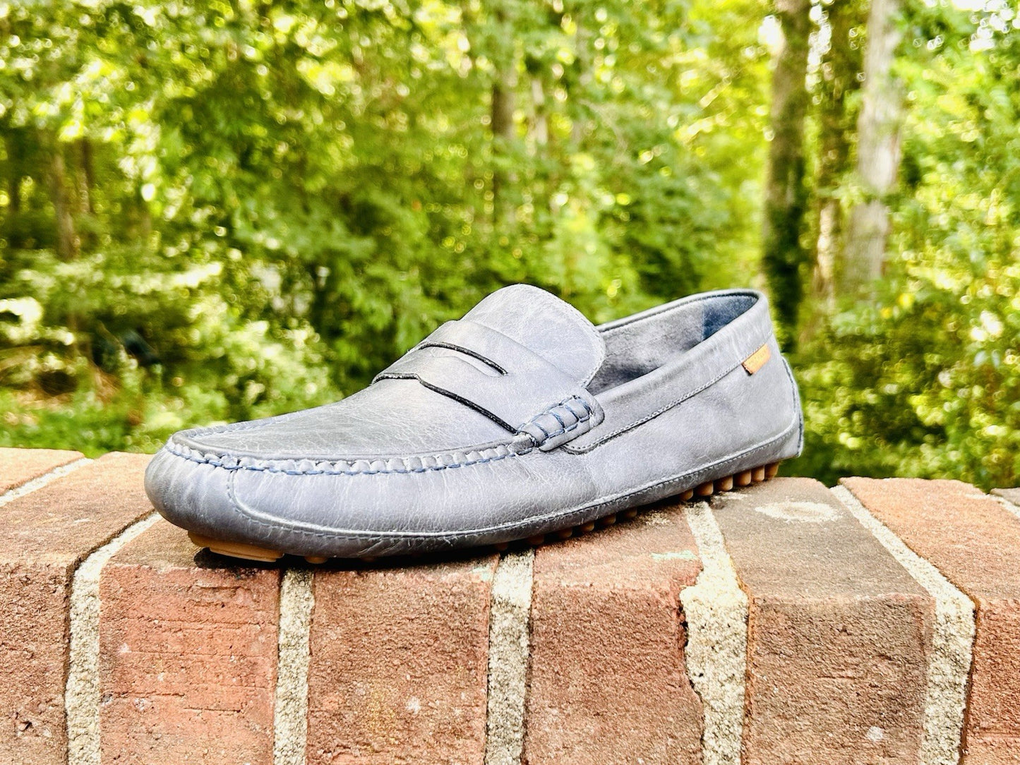 Cole Haan Coburn Penny Washed Loafers /Indigo Blue/ Men’s Size 11.5/ $170 Retail